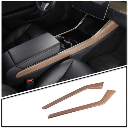 ABS Grain Inner Center control side trim For Tesla Model 3 2017-2020 US 7