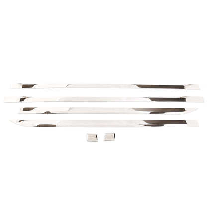Chrome Side Body Door Protect Trim Stainless Steel for Toyota Tundra 2014-2021 5