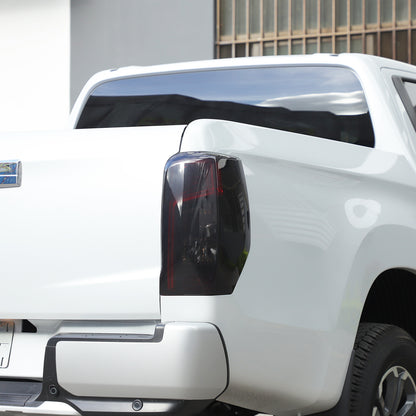 ABS Transparent Smoked Black Gray Tail Light Cover For Mitsubishi L200 2019+ 5