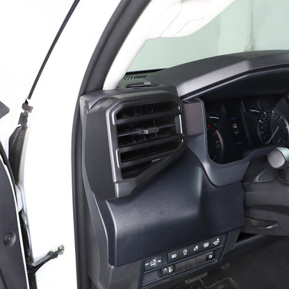 Matte Black Center & Side Air vent Frame Trim Cover For Toyota Tundra 2022-2026 9