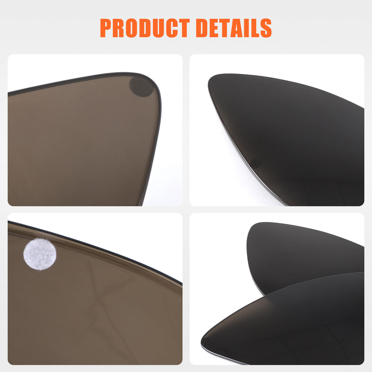 Smoked Blackout Headlight Lamp Cover Bezel Overlay Trim For Corvette C6 2005-13 18