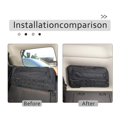 Car Trunk Right Side Window Storage Bag Tool Bag For Hummer H3 2005-2009 4