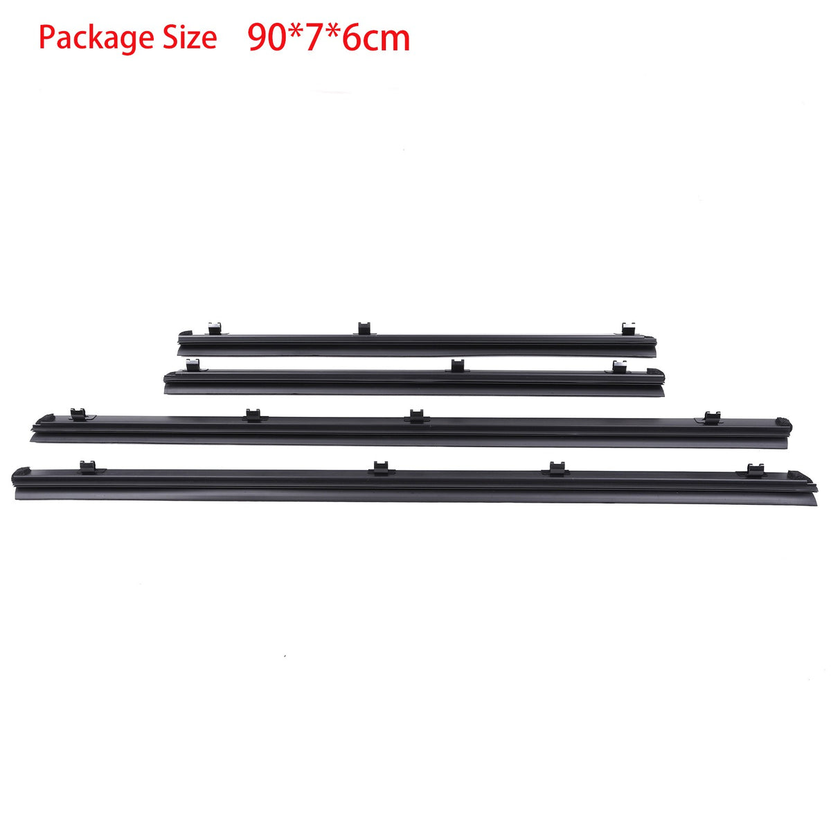 Replacement Rubber Window Inner Seal Strip For Toyota Prado LC150 2010-2020 23