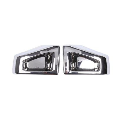 FRONT BUMPER CORNER COVERS TRIM GUARD ABS CHROME For HUMMER H2 SUV SUT 03-09 US 8