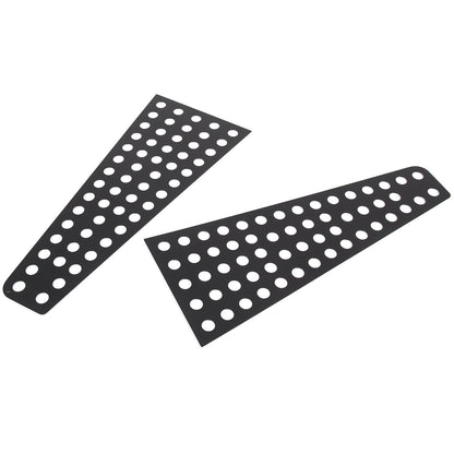 C-pillar Triangular Window Plate Trim For Toyota Land Cruiser Prado 10-23 US 3