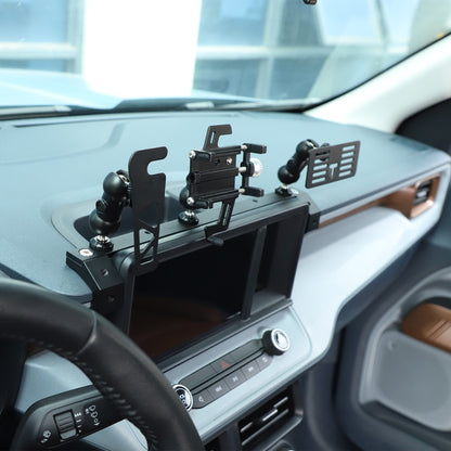 Off-Road Navigation Screen Rear Expansion Platform For Ford Maverick 2022+ 3
