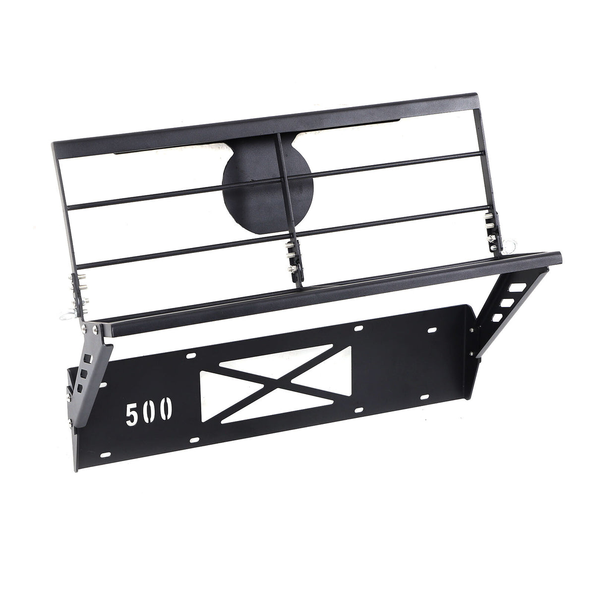 Hitch Mount Cargo Carrier Basket Rear Rack For Fiat 500 2010-2024 5