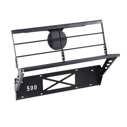 Hitch Mount Cargo Carrier Basket Rear Rack For Fiat 500 2010-2024 5