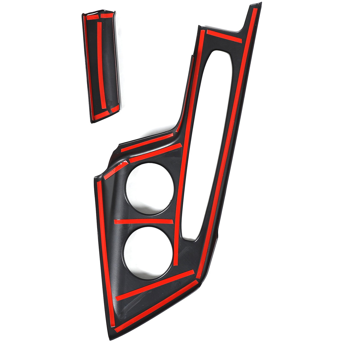 Glossy Piano Black Center Console Panel Trim Set For Corvette C8 2026+ 30