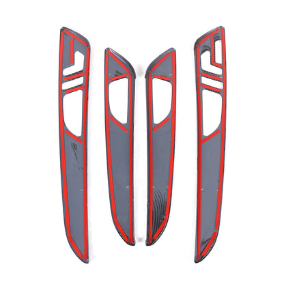ABS Carbon Fiber Interior door Panel Trim For Benz GLE GLS ML GL W166 2013-19 7