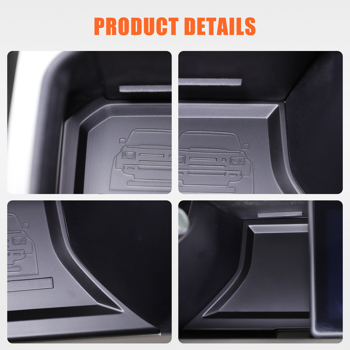 Matte Real Carbon fiber Dashboard wordmark Trim Cover For LR Defender 20-23 US 7