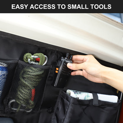 Tailgate Rear Door Window Trunk Storage Bag Organizer For Toyota FJ Cruiser 07+ 8