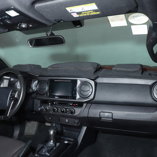 Interior Center Console Dashboard Storage Bag For Toyota Tacoma 2016-22 1