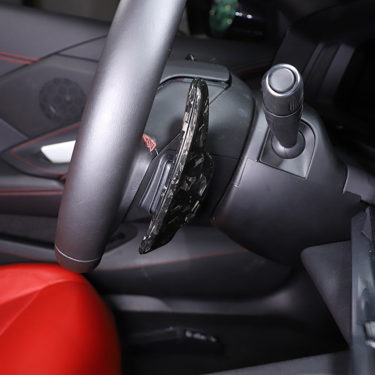 Forged Real Carbon Fiber Full Interior Set Cover Trim Kit For Corvette C8 20-25 - Variants 41-41 9