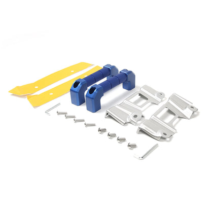 Blue Alloy A-pillar Handle Replacement Trim For 2007-21 Toyota FJ Cruiser 8