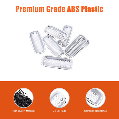 Silver Chrome Exterior Door Handle Mirror Hood Vent Trim Kit For Hummer H2 03-09 148