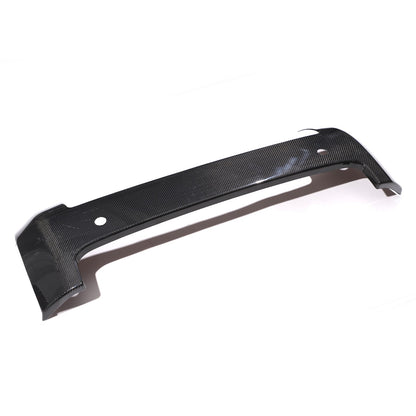 Real Carbon Fiber Front Bumper License Plate Base Trim For LR Defender L663 20+ 14