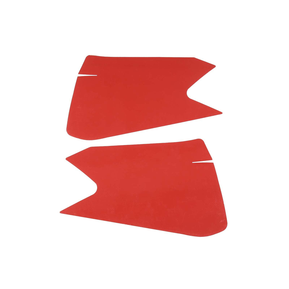 Red Carbon Interior Door Panel Large Panel Sticker Trim For Corvette C8 20-26 US 11