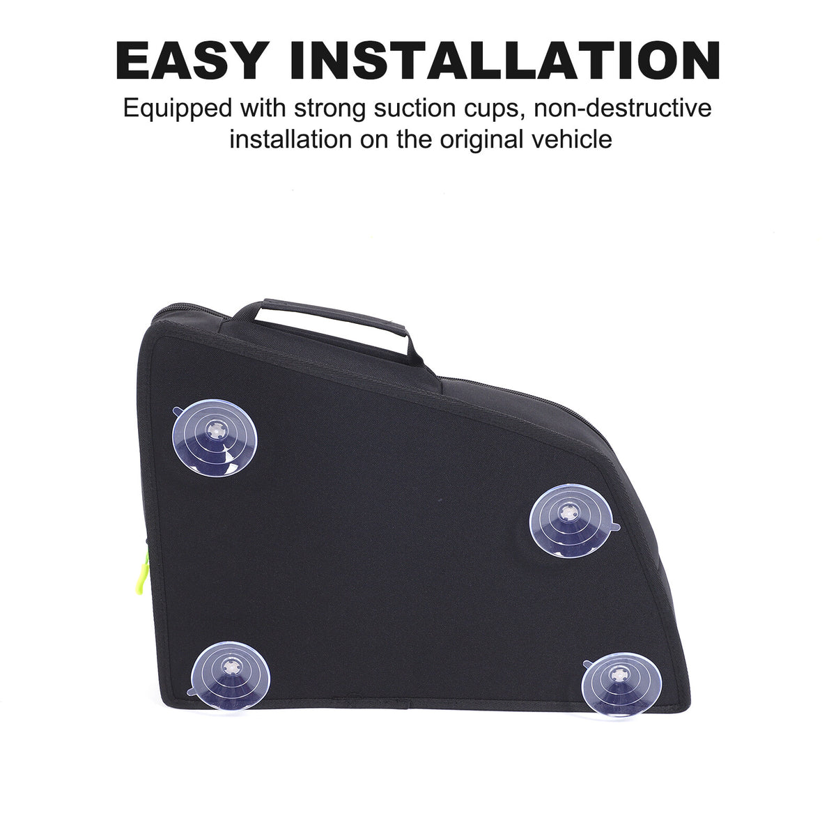 Rear Trunk Left Side Window Storage Bag Organizer For Cadillac XT6 20-24 12