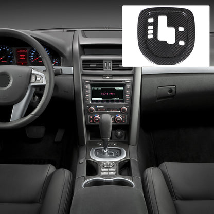 Real Carbon Fiber Gear Shift Panel Trim For Pontiac G8 AT 2008-2009 1