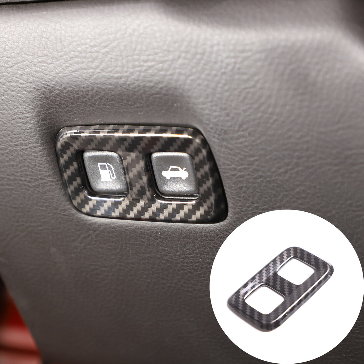 ABS Carbon Fiber Interior Decor Accessories Cover Trim For Corvette C6 2005-13 16