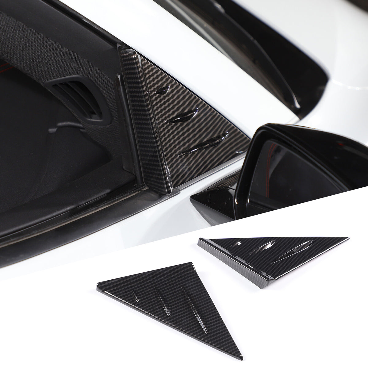 Car Exterior Decoration Cover Trim Kit Accessories For Corvette C8 Convertible - Styles 6-10 3