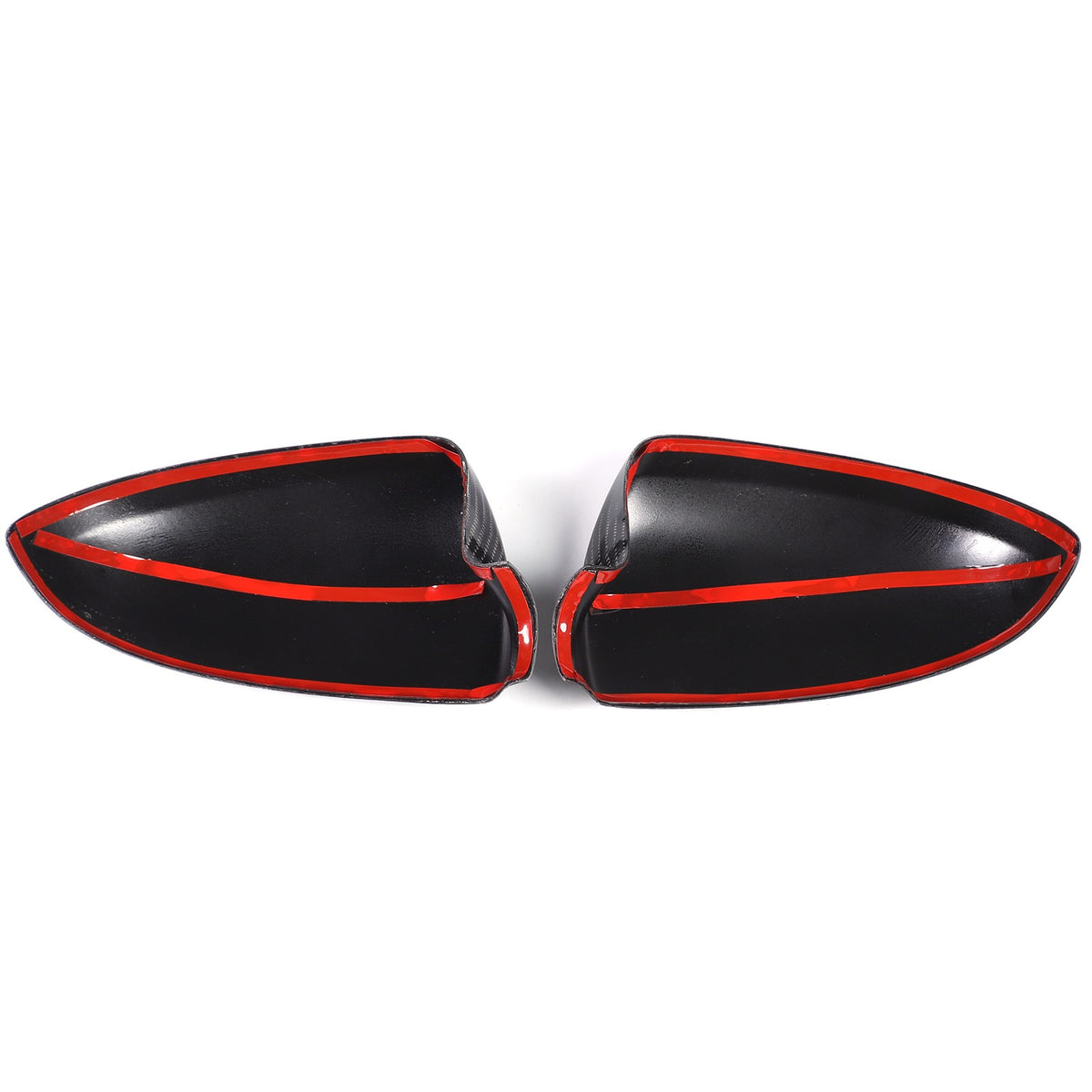 Real Carbon Fiber Exterior Side Mirror Trim For Benz Smart Fortwo W451 2009-2014 9