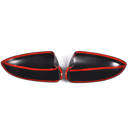 Real Carbon Fiber Exterior Side Mirror Trim For Benz Smart Fortwo W451 2009-2014 9