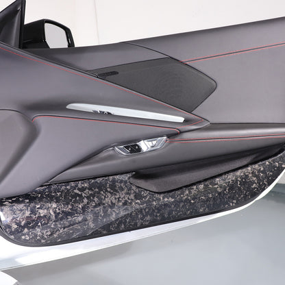 Forged Real Carbon Fiber Full Interior Set Cover Trim Kit For Corvette C8 20-25 - Variants 36-40 27
