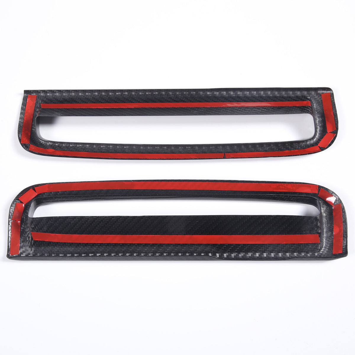 Real Carbon Fiber Front Fog Light Decor Cover Trim For BMW 4 series G26 2022-25 8