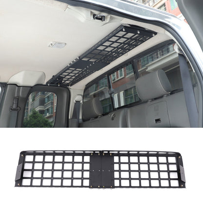 Aluminum Rear Roof Hanging Rack Molle Panel For Nissan Frontier King Cab 2009-17 9