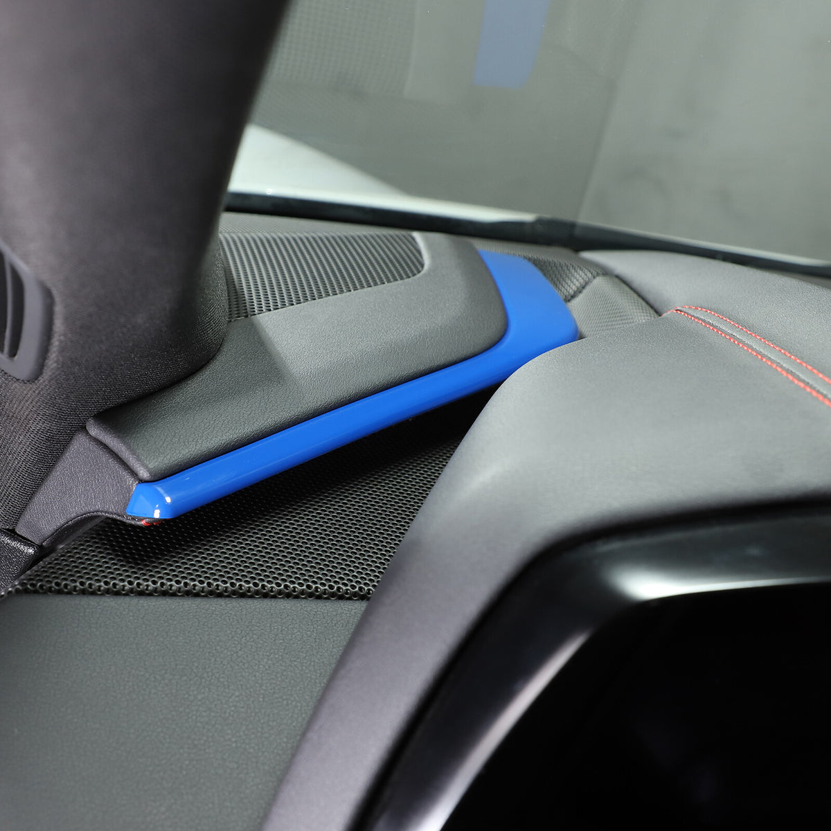 Blue ABS Center Console Dashboard Side Instrument Trim For Corvette C8 2020-2025 5