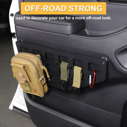 Off road Front Door Pocket Molle Panel For Nissan Frontier D41 2022+ 14
