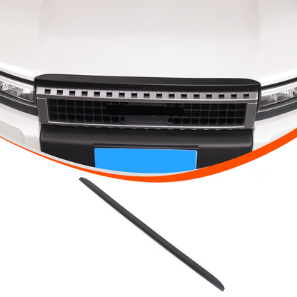 Matt Black Front Grille Upper Engine Hood Trim For Toyota Land Cruiser LC250 24+ 12