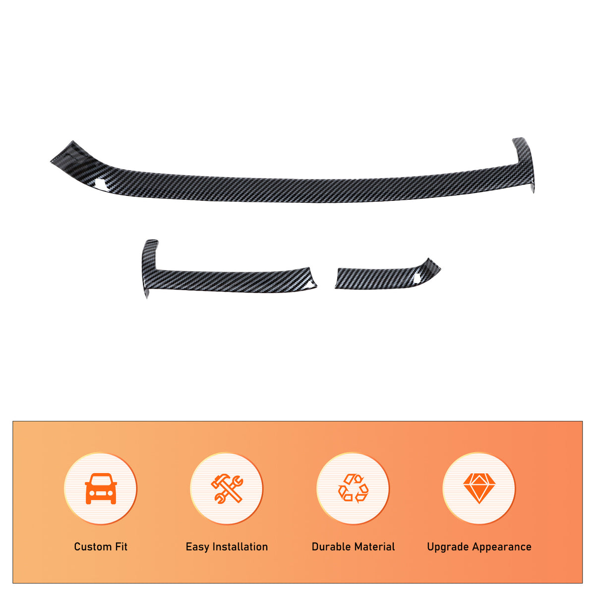Interior Dashboard Center Console Air Vent Trim Cover For Hyundai Santa Cruz 22+ 18