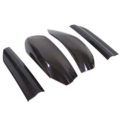 Smoked Rear Tail Light Guard Decor Cover Trim Bezels For BMW X6 G06 2020-2026 US 13