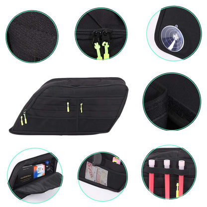 Rear Trunk Side Storage Bag Pockets Organizer For Range Rover Vogue L405 2018-22 13