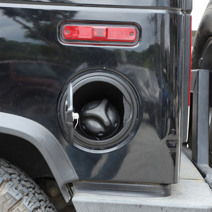 Locking Fuel Door Black Gas Tank Cap Cover Lock Key For Hummer H2 2003-2009 29