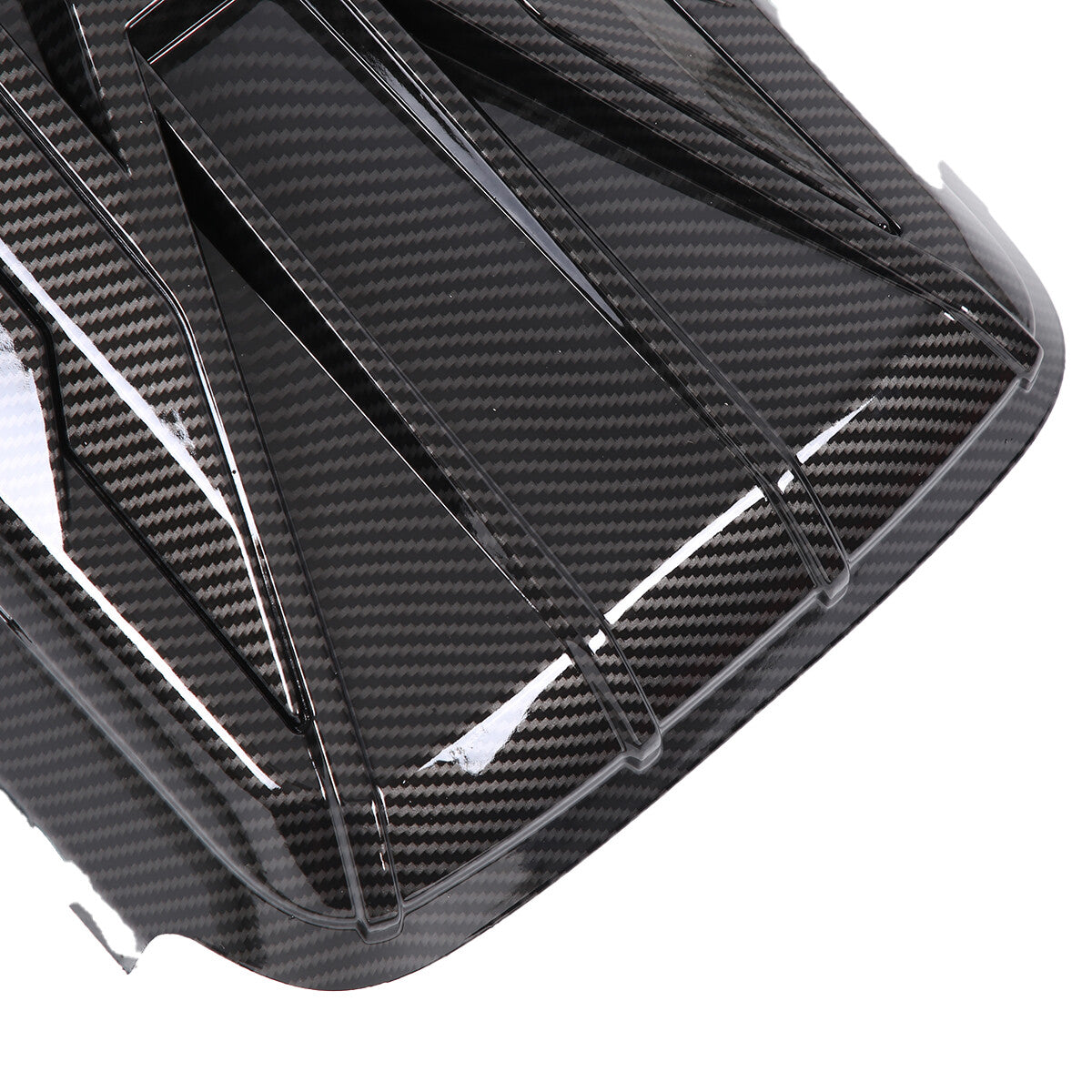 ABS Carbon Fiber Engine hood panel Trim Cover For Corvette C8 2020-2026 3