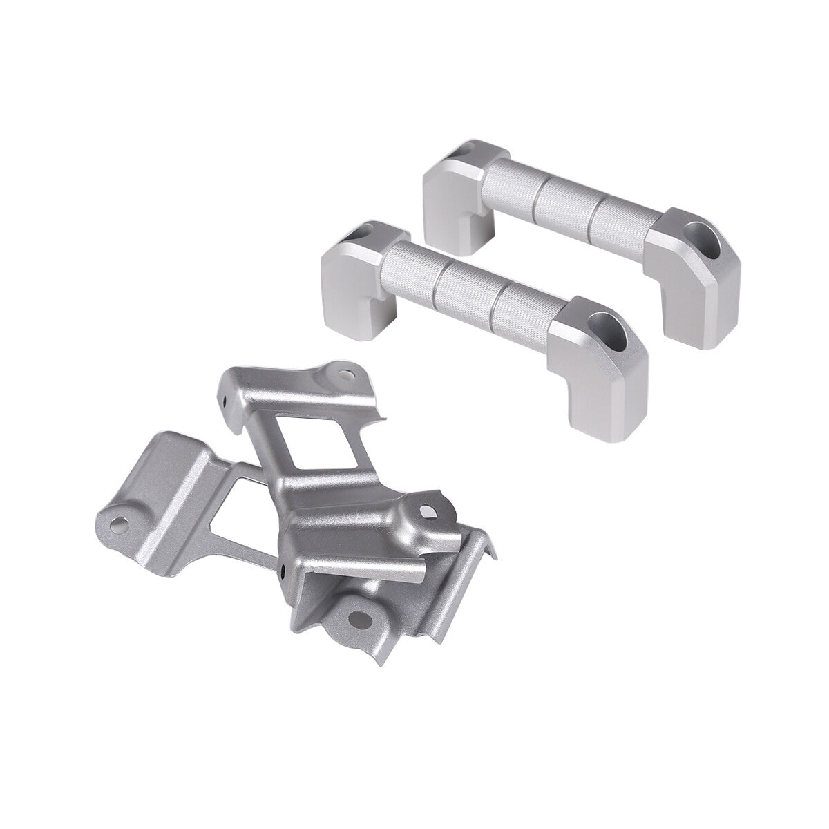 For Toyota FJ Cruiser 07-21 A-Pillar Grab Handle Replacement Aluminium Silver US 17
