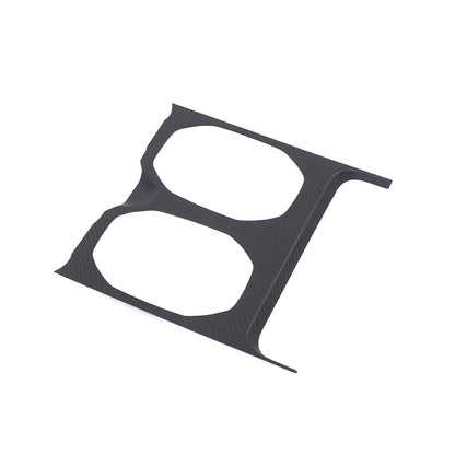 Matte Real Carbon Fiber Center Gear Cup Panel Trim For Lamborghini URUS 18-23 6