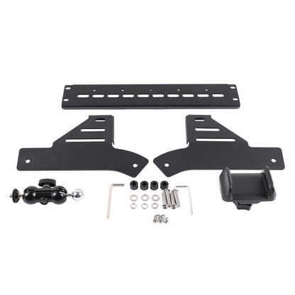 Black Clip Center Console Phone Mount Bracket For Land Rover Defender L663 2020+ 6