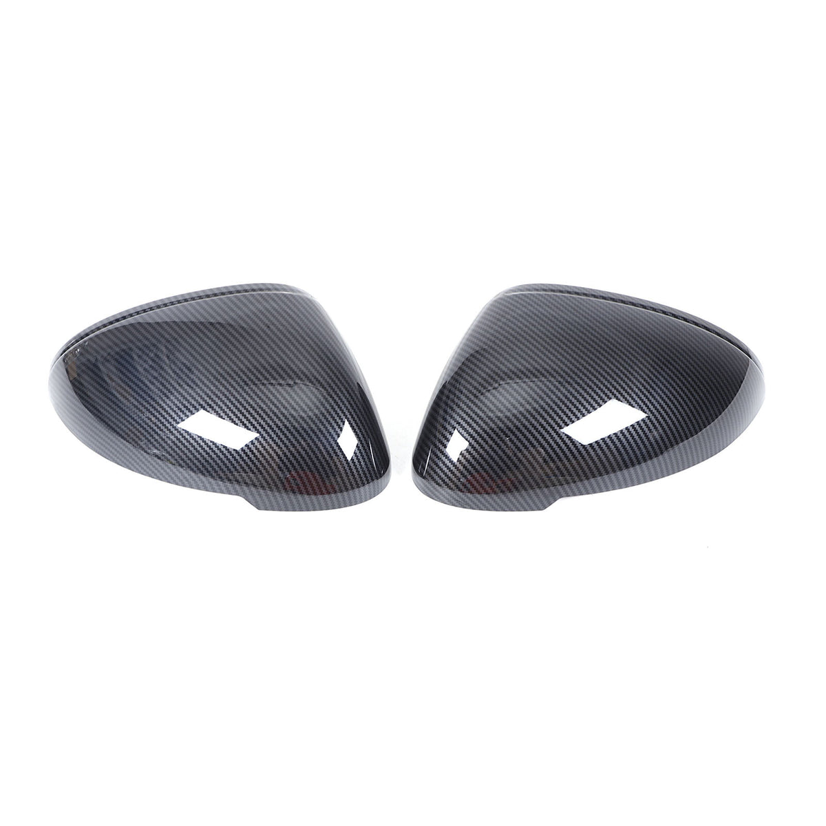 ABS Carbon fiber Side Rear Mirror Cover Caps Trim For Porsche Macan 2011-2021 US 4