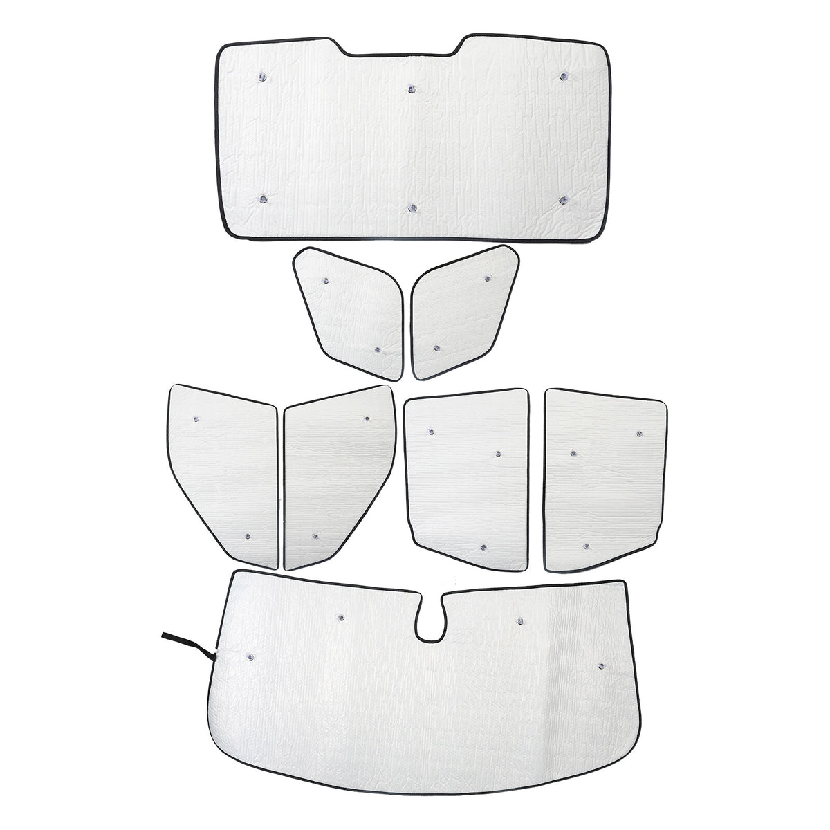 Car Full Window Sunshade Cover Shades Sun Visor For LR Range Rover Sport 2005-13 16