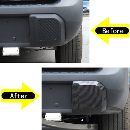 Front Reat Bumper Guards Grill Pads End Caps Cover Trim For Ford Maverick 22-23 5