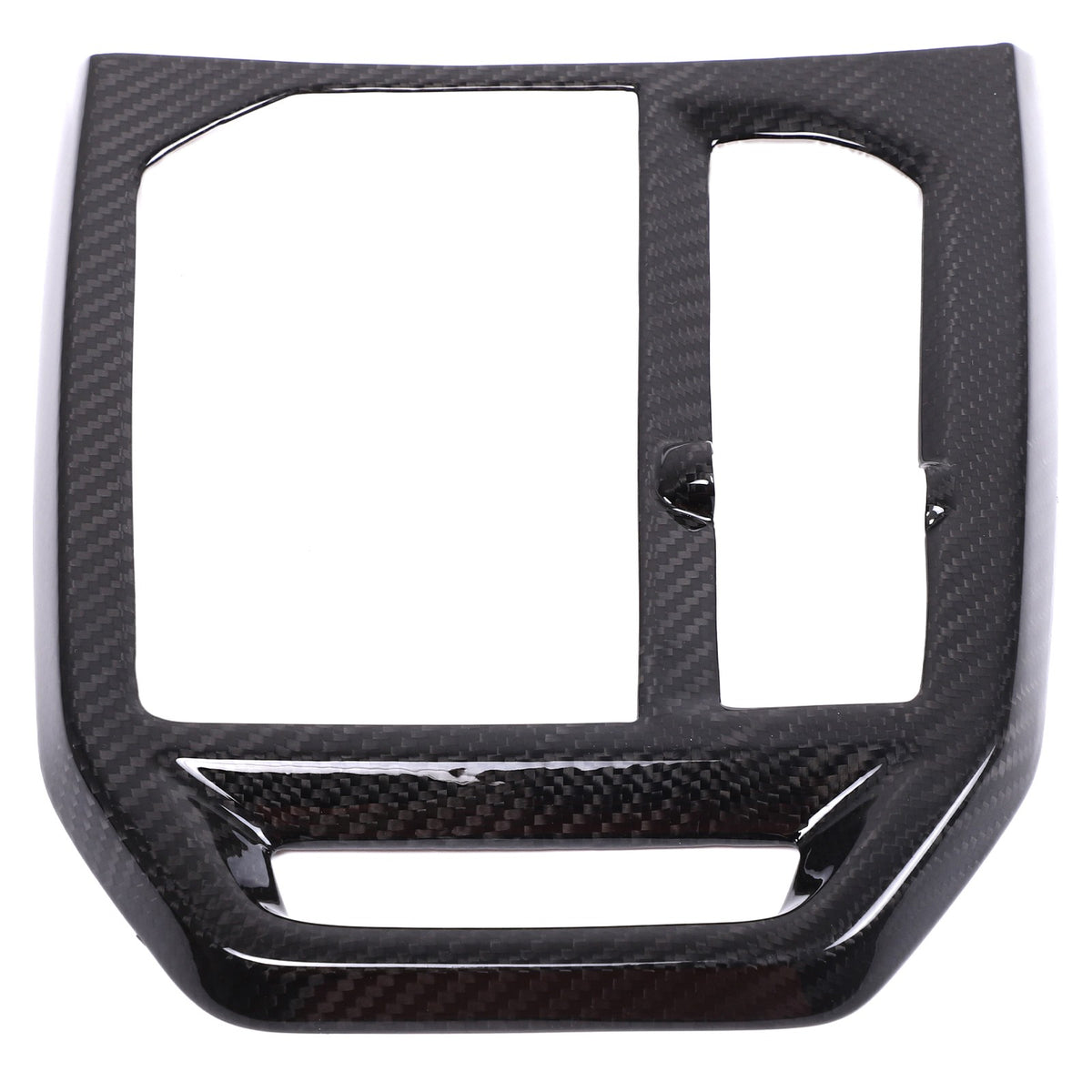 Real Carbon Fiber Center Console Gear Shift Frame Trim For BMW iX I20 2022-2024 5