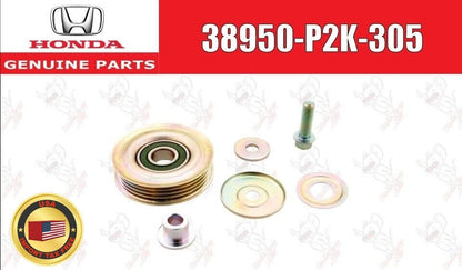 HONDA Civic Civic del Sol A/C Compressor Pulley Assembly 38950-P2K-305 OEM 1