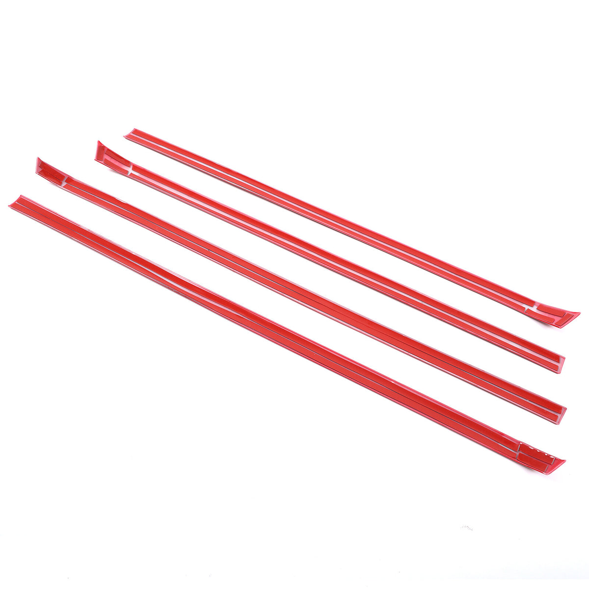 Sports Red ABS Interior Door Panel Trim Cover For Toyota Tacoma 2024+ US 9