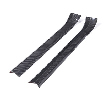 Real Carbon Fiber Interior Dashboard Trim Cover Decor Kit For Corvette C7 14-19 84