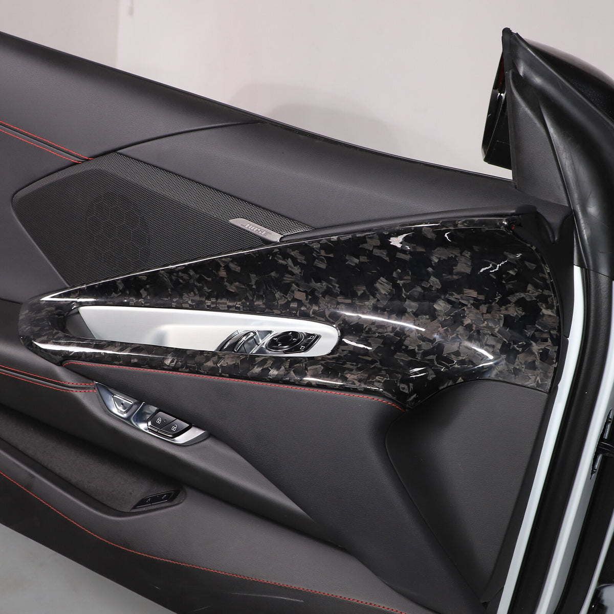 Forged Real Carbon Fiber Full Interior Set Cover Trim Kit For Corvette C8 20-25 - Variants 36-40 63